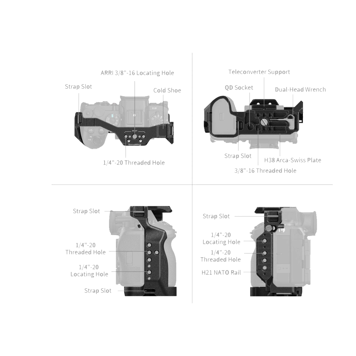SmallRig Full Cage для Sony a9 III (5642)