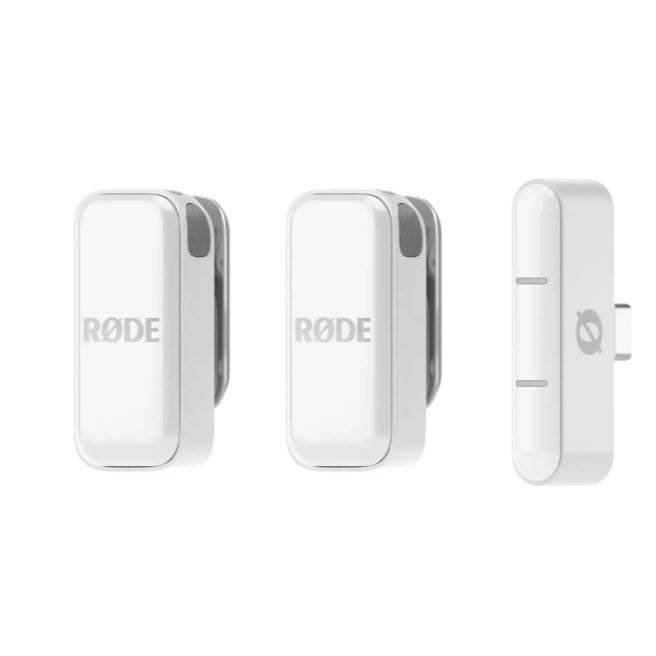 Мікрофонна радіосистема для смартфону RØDE Wireless Micro USB-C (White)