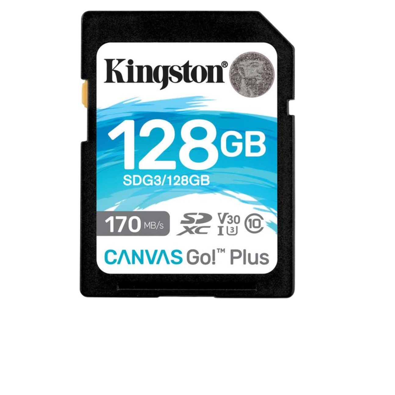 Kingston SDXC 128GB Canvas Go! Plus Class 10 UHS-I U3 V30 Kingston SDXC 128GB Canvas Go! Plus Class 10 UHS-I U3 V30